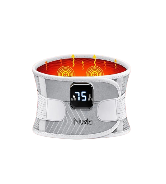 Nuvia® Elektrikli Isıtmalı Titreşimli Bel Masaj Kemeri